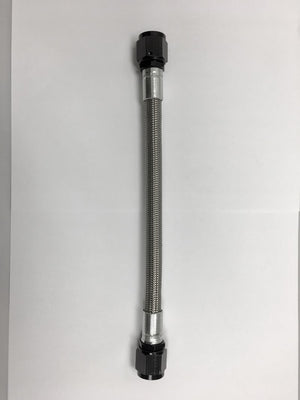 Fragola 6010-1-1-96BL -10AN PTFE Hose Assembly Straight x Straight 96in
