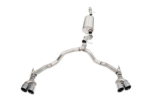 CORSA Performance 21129 Corsa 21-25 fits Chevrolet Tahoe/fits GMC Yukon 4DR 6.2L 4WD Dual Rear 3/2.75in Sport Cat-Back DW 4inPol Tips