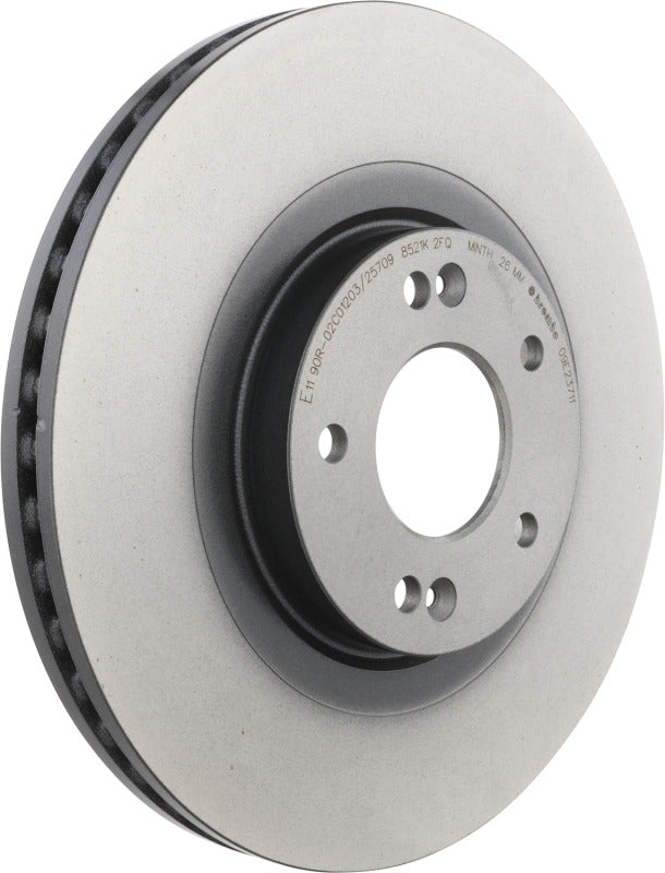 Brembo OE 09.E237.11 fits Porsche Macan Front Grooved UV Coated Rotor