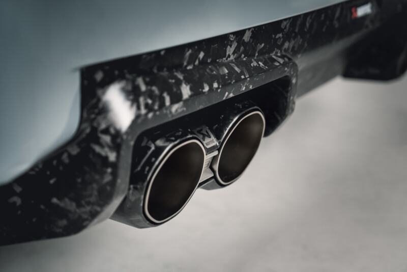 Akrapovic TP-CT/73/CF fits BMW M2 Coupe (G87) Tail Pipe Set - Chopped Carbon
