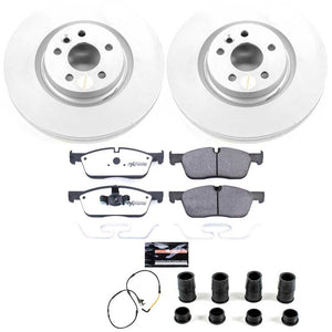 Power Stop 18-19 Jaguar E-Pace Front Z36 Coated Truck & Tow Brake Kit