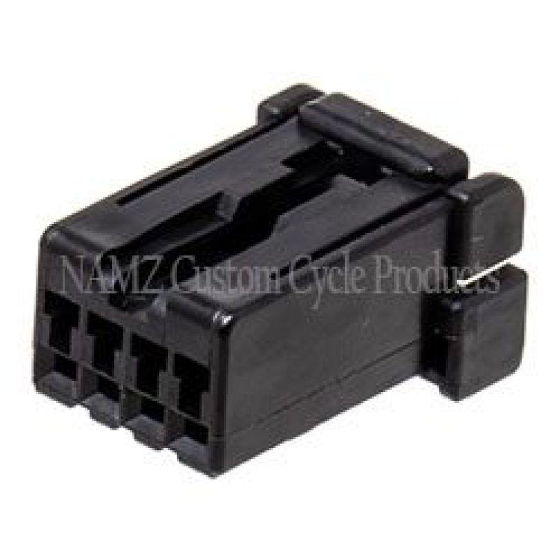 NAMZ NA-174966-2 AMP 040 Series 4-Postiion Female Wire Plug Housing Connector (HD 729BK)