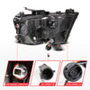 ANZO 111628A-R 19-24 fits RAM 1500 (New Body/OE Halogen) Full LED Proj Headlights DRL/SeqSig Black - Pass. Side