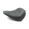 Mustang 83062 Harley Breakout Wide Tripper Solo Seat Diamond Stitch - Black