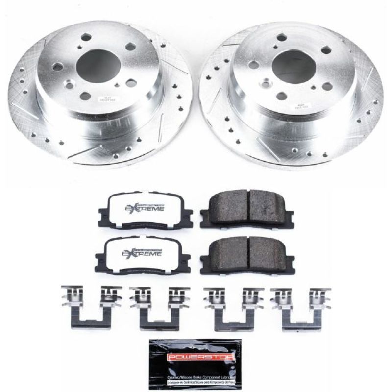 PowerStop K2418-36 02-03 fits Lexus ES300 Rear Z36 Truck & Tow Brake Kit