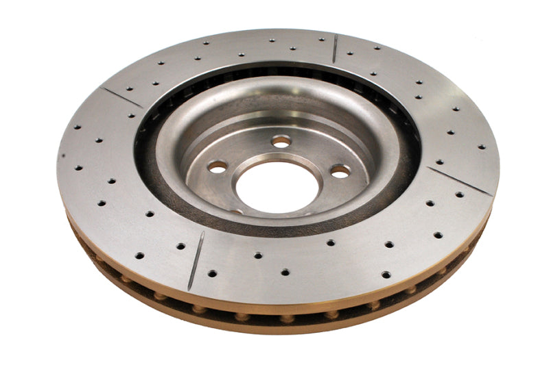 DBA DBA2444X 08-15 fits Dodge Challenger SRT-8 Front Drilled & Slotted Street Series Rotor