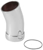 Spectre 8728 Universal Intake Elbow Tube (ABS) w/Collar 3in. OD / 22 Degree - Chrome