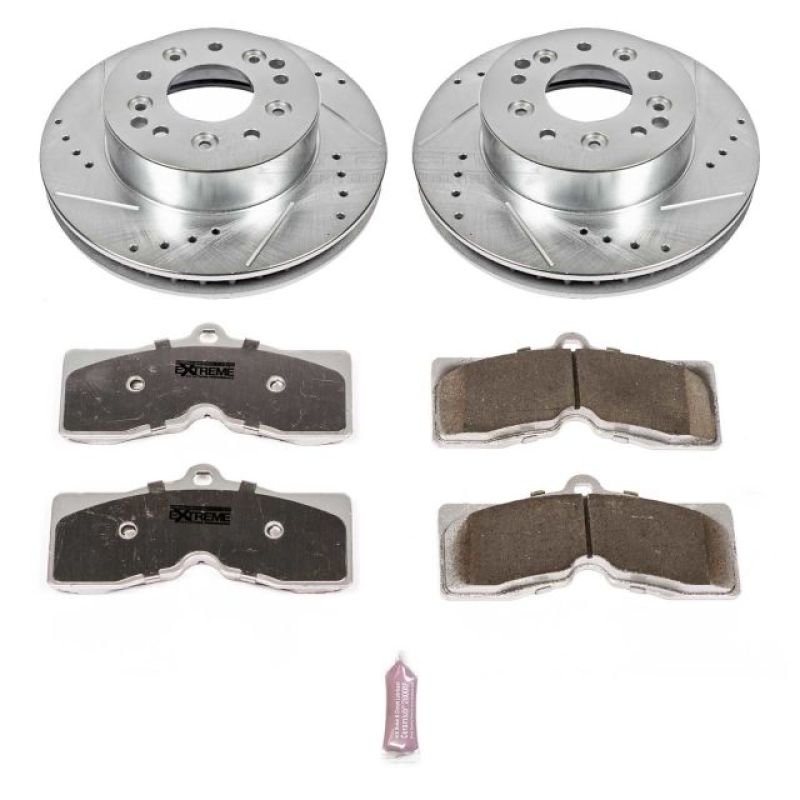 PowerStop K2596 fits Chevrolet Camaro Front or Rear Z26 Street Warrior Brake Kit