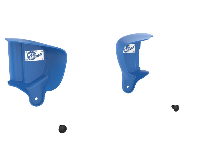 AFE 54-13032SL Magnum FORCE Dynamic Air Scoop 15-18 fits BMW M3/15-20 M4 - Blue