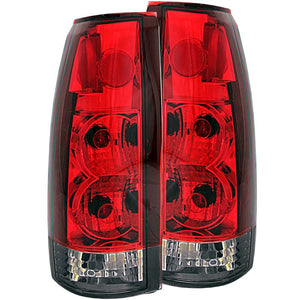 ANZO 211157 1999-2000 fits Cadillac Escalade Taillights Red/Smoke G2
