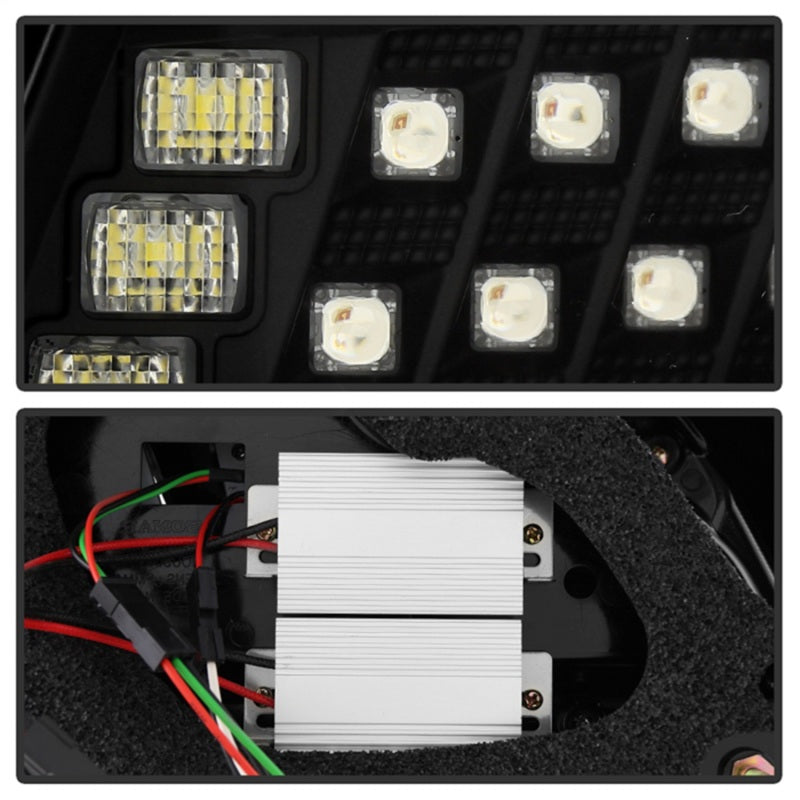 Spyder 5088987 14-20 fits Chevy Impala LED Tail Lights - Black (ALT-YD-CHIP14-S
