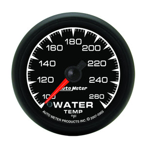 AutoMeter 5955 Autometer ES 52.4mm 100-260 deg. F Water Temprature Gauge