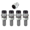 McGard 28320 Wheel Lock Bolt Set - 4pk. (Radius Seat) M14X1.5 / 17mm Hex / 28.2mm Shank Length - Black