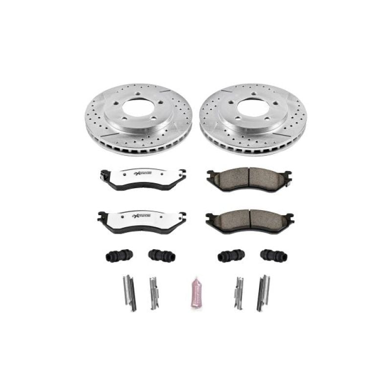 PowerStop K1869-36 97-02 fits Ford Expedition Front Z36 Truck & Tow Brake Kit
