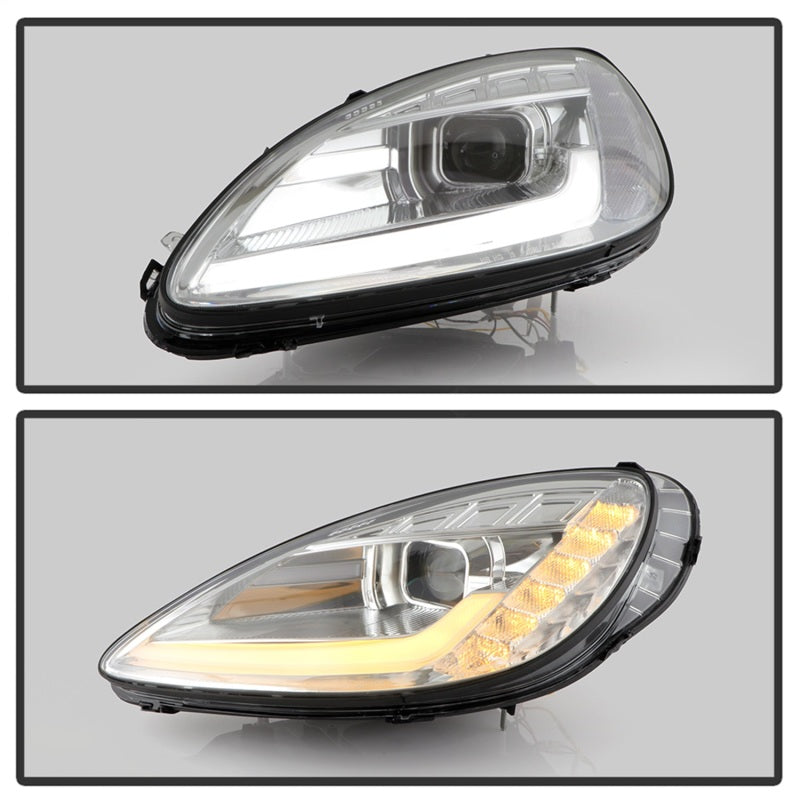 Spyder 5087928 05-13 fits Chevy Corvette C6 Projector Headlights Seq LED Turn S