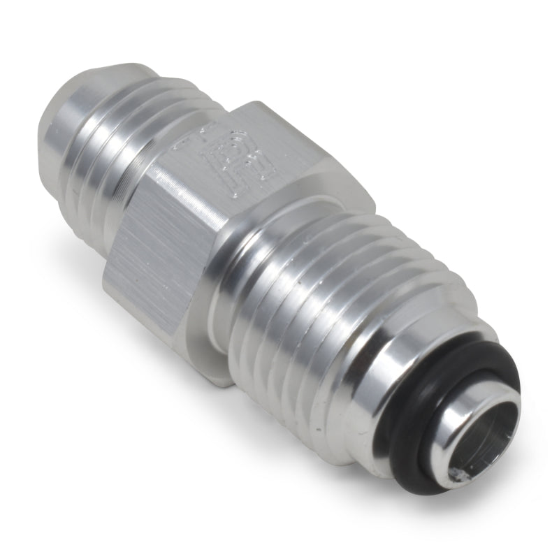 Russell 648010 Performance -6 AN (male to 1/2in-20 O-ring seal) Power Steering Adapter. Clear anodized