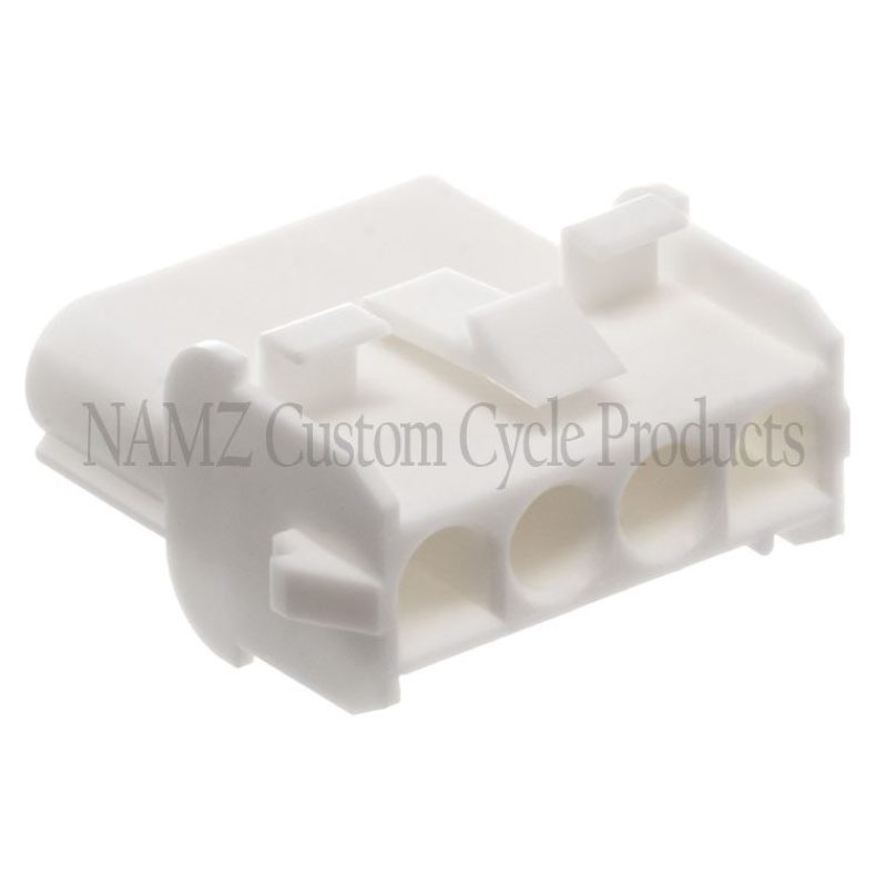 NAMZ NA-350780-1 AMP Mate-N-Lock 4-Position Male Wire Cap Connector w/Wire Seal