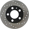 Stoptech 128.33057L 00-06 Audi TT Left Rear Drilled Rotor