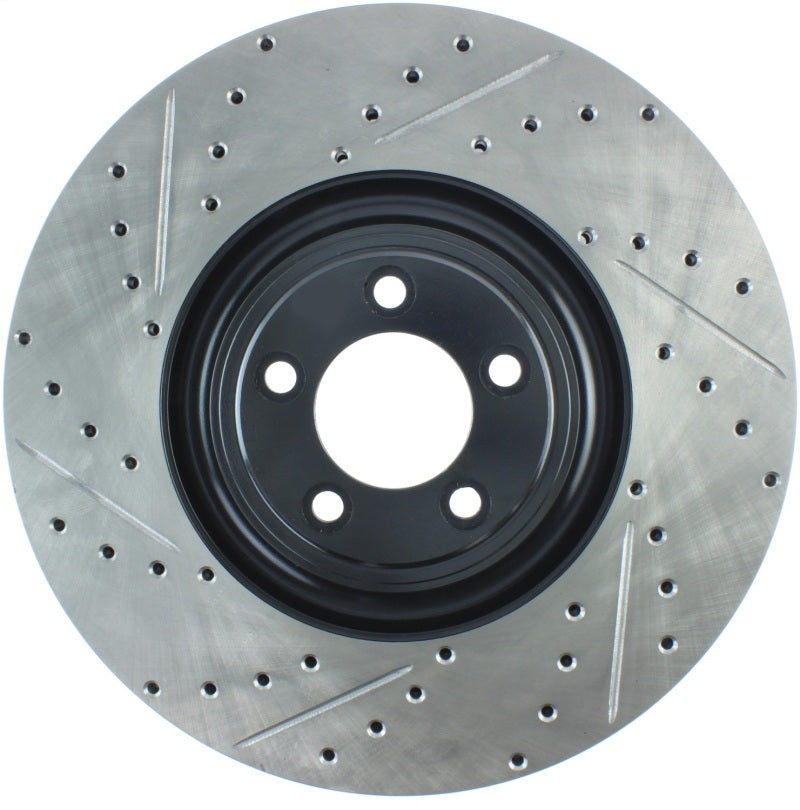 Stoptech 127.20030R Slotted & Drilled Sport Brake Rotor