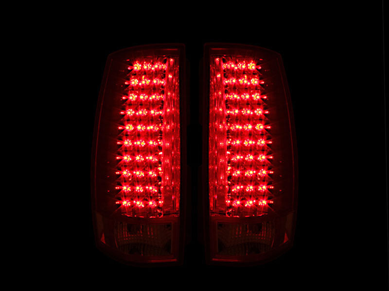 ANZO 311140 2014 fits Chevrolet 07-20 Suburban LED Taillights Red/Clear G4