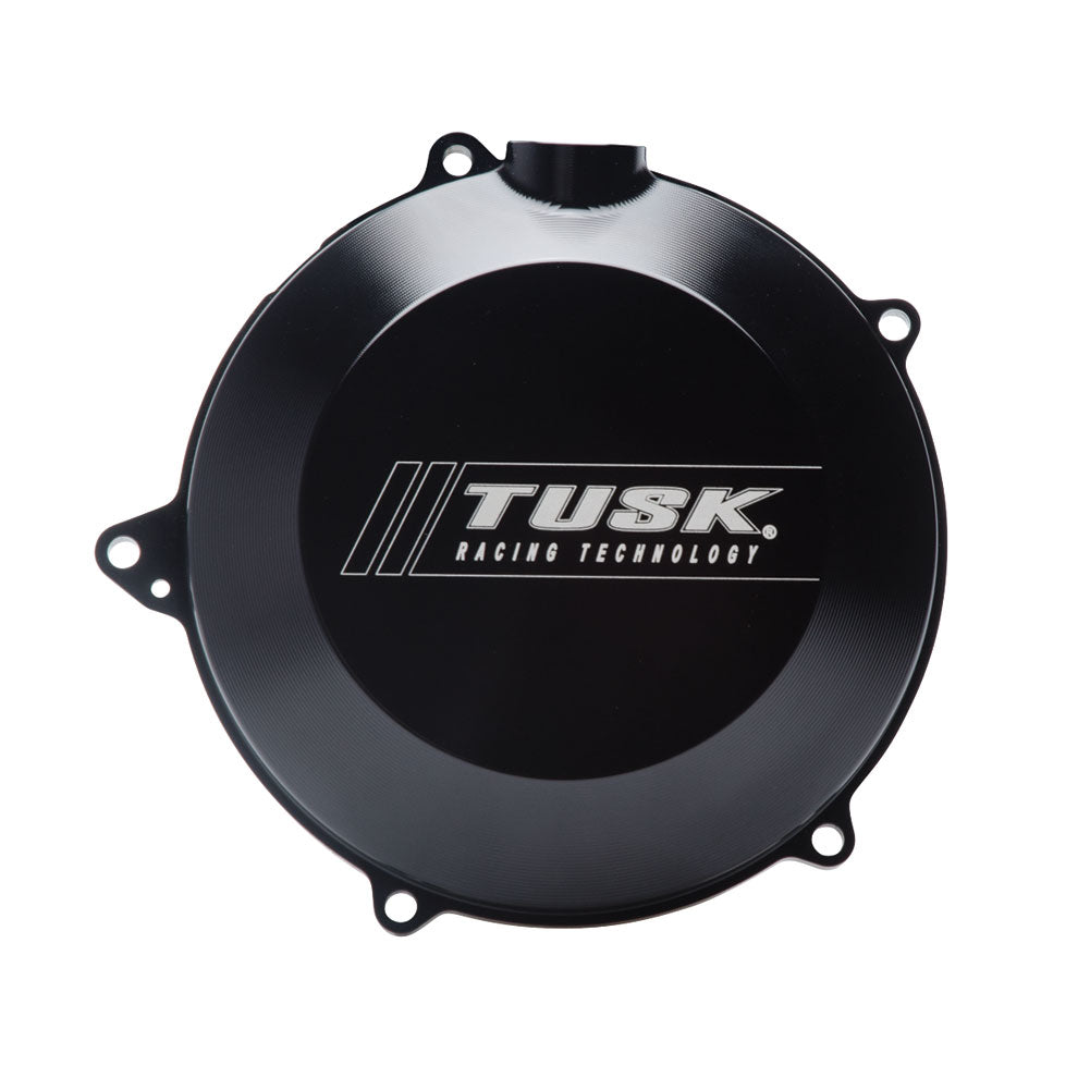 Tusk 1635150022 Impact Billet Clutch Cover  Black