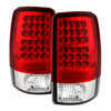 Spyder 5001542 fits Chevy 00-06 Suburban/Tahoe 1500/2500 LED Tail Lights Red Cl