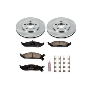 PowerStop KOE1676 fits Chrysler 95-00 Cirrus Front Autospecialty Brake Kit