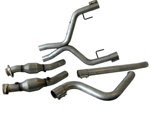 BBK  4011 Mustang 4.0 V6 True Dual Cat Back Exhaust Conversion Kit With X pipe