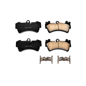 PowerStop 17 977 fits Audi Q7 Front Z17 Evolution Ceramic Brake Pads w/Hardware