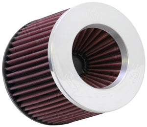 K&N Engineering RR-3003 K&N Universal Filter 3 inch Flange 6 inch Base 5 1/4 inch Top 5 inch Height w/ Polished Top