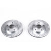 PowerStop fits Toyota 92-01 Camry Front Evolution Drilled & Slotted Rotors -