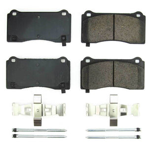 PowerStop 17 2195 fits Tesla Model 3 Front Z17 Evo Ceramic Brake Pads w/Hardware
