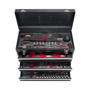 BikeMaster 510002 3 Drawer Tool Kit - 129 Piece Set
