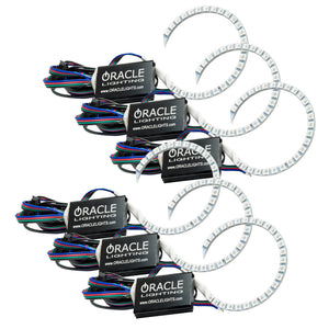 ORACLE Lighting 2421-334 Oracle fits Mazda 3 04-09 Halo Kit - ColorSHIFT w/o Controller