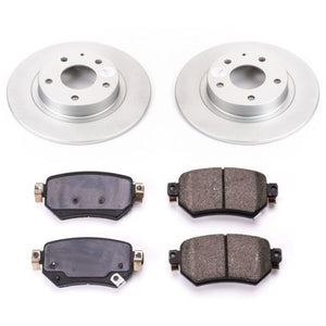 PowerStop CRK8068 fits Mazda 6 Rear Z17 Evolution Geo 16-18met Coated Brake Kit