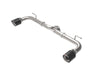 AFE 49-37014-C  2-1/2in 304 SS Axle-Back Exhaust w/ Carbon Fiber Tips 14-18 fit