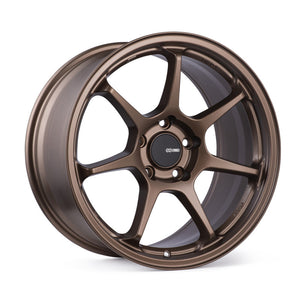 Enkei 535-895-8045ZP TS-7 18x9.5 5x100 45mm Offset 72.6mm Bore Matte Bronze Wheel