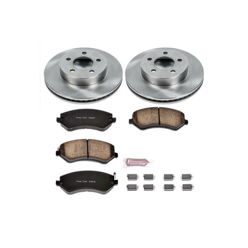 PowerStop KOE2160 fits Jeep 02-07 Liberty Front Autospecialty Brake Kit