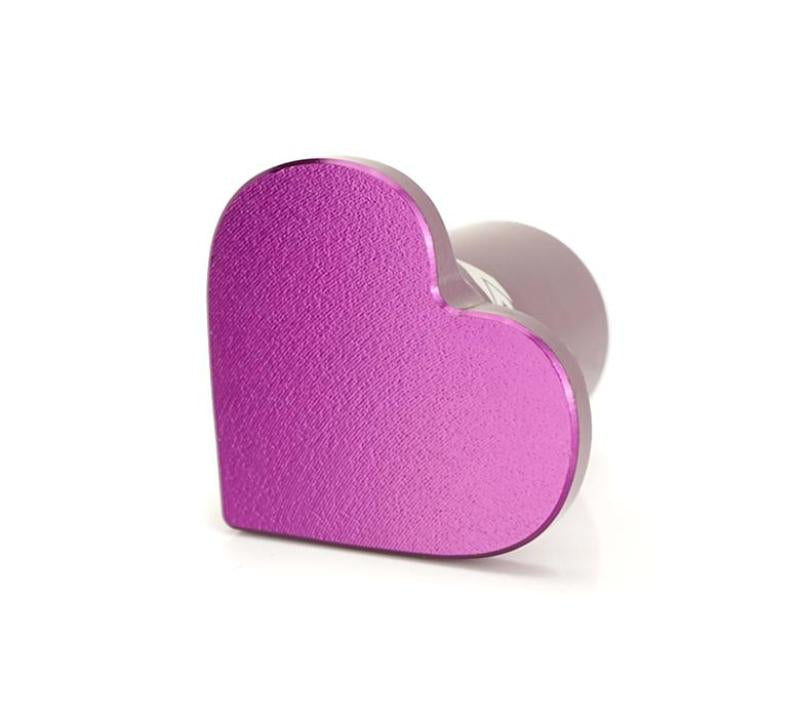 NRG DB-H001PP Heart Shape Drift Button fits Nissan S13/S14/S15 - Purple