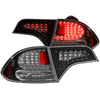 ANZO 321152 2011 fits Honda 06-20 Civic LED Taillights Black