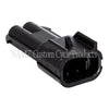 NAMZ NDP-38062 Delphi-Packard Weatherpack 2-Position Male Wire Connector w/Seals