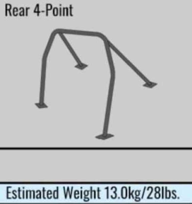 Cusco 157 270 HMS MR-S 4P+ Front Harness Bar/Side Bar - Safety 21 (No Cancel)