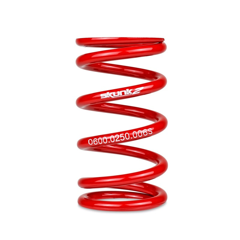 Skunk2 521-99-1090 Universal Race Spring (Straight) - 6 in.L - 2.5 in.ID - 6kg/mm (0600.250.006S)