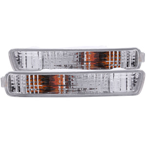 ANZO 511008 1994-1995 fits Honda Accord Euro Parking Lights Chrome