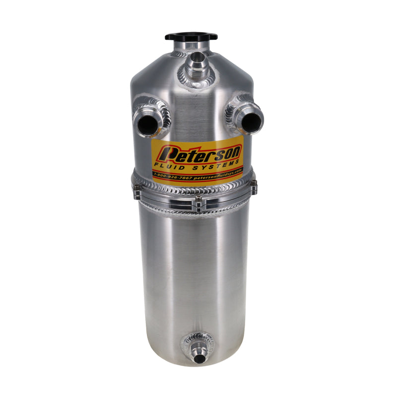Peterson Fluid Systems 08-0826 Oil Tank L/W 2Pc 2 Gallon Dual Return