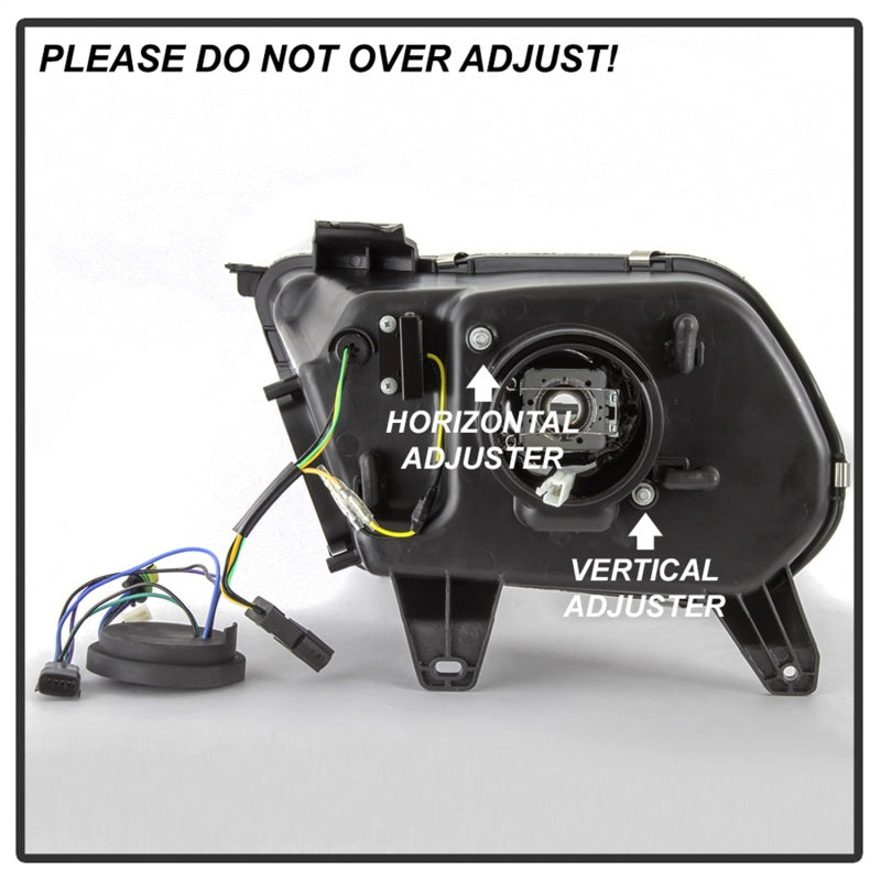 Spyder 5084569 fits Ford 10-13 Mustang Projector Headlights - HID Model Only -