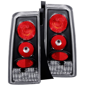 ANZO 221103 2004-2007 fits Scion XB Taillights Black