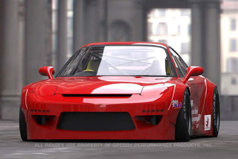 GReddy 17040208 93-96 fits Mazda RX-7 Rocket Bunny Full FD3S Rear Diffuser Kit V