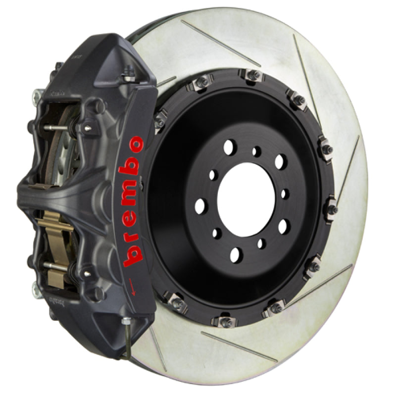 Brembo 1N2.9551AS Brembo 24+ fits BMW M30i/xDrive/24+ 540i xDrive Fr GT-S BBK 6 Pist Cast 405x34 2pc Rotor Slt TY1- Blk HA