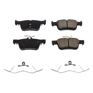 PowerStop 17 fits Ford Edge Rear Z17 Evolution Ceramic Brake Pads w/Hardware